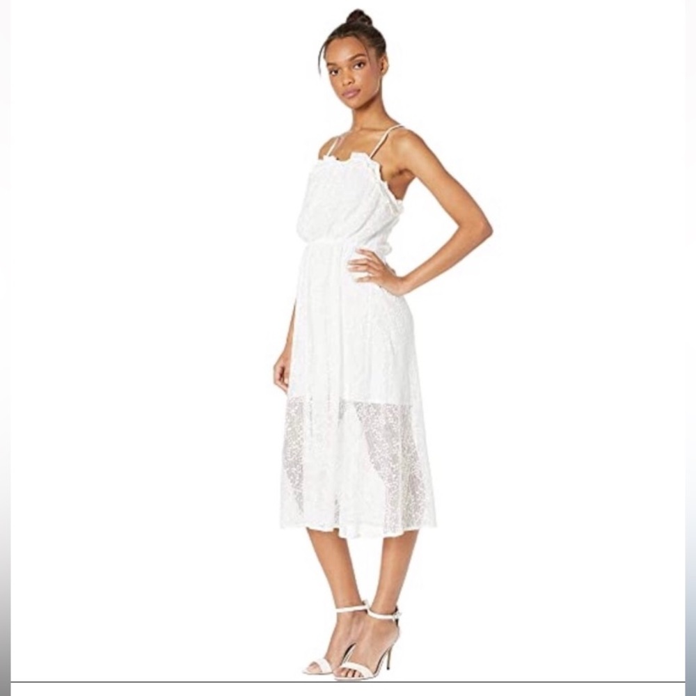 NWT BCBGeneration White Lace Dress - 10